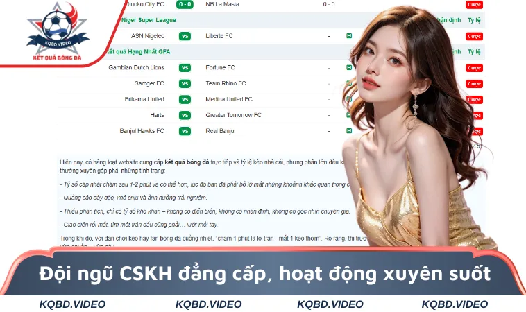 Đội ngũ CSKH đẳng cấp, hoạt động xuyên suốt