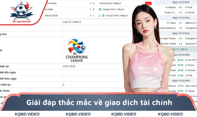 Giải đáp thắc mắc về giao dịch tài chính nhanh chóng