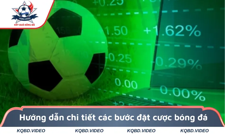 Hướng dẫn chi tiết các bước đặt cược bóng đá