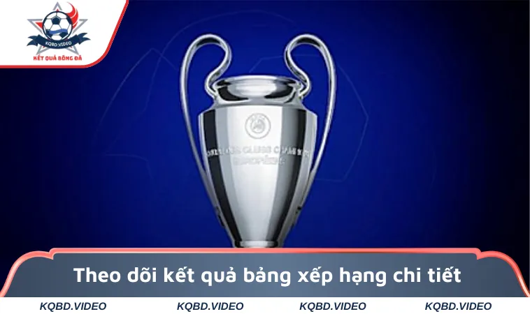UEFA Champions League - Tin Tức Cúp C1 Châu Âu Mới 3 Theo dõi kết quả bảng xếp hạng chi tiết